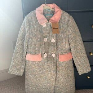 Girls Boden Wool Coat